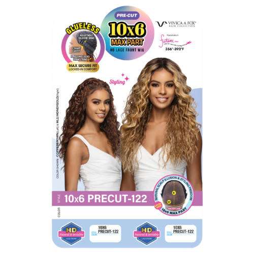 10x6 Precut-122 Lace Front Wig