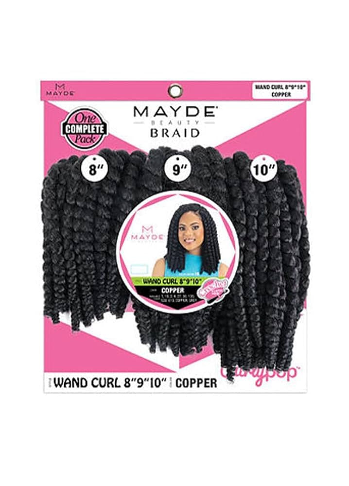 Mayde Wand Curl 8"9"10"