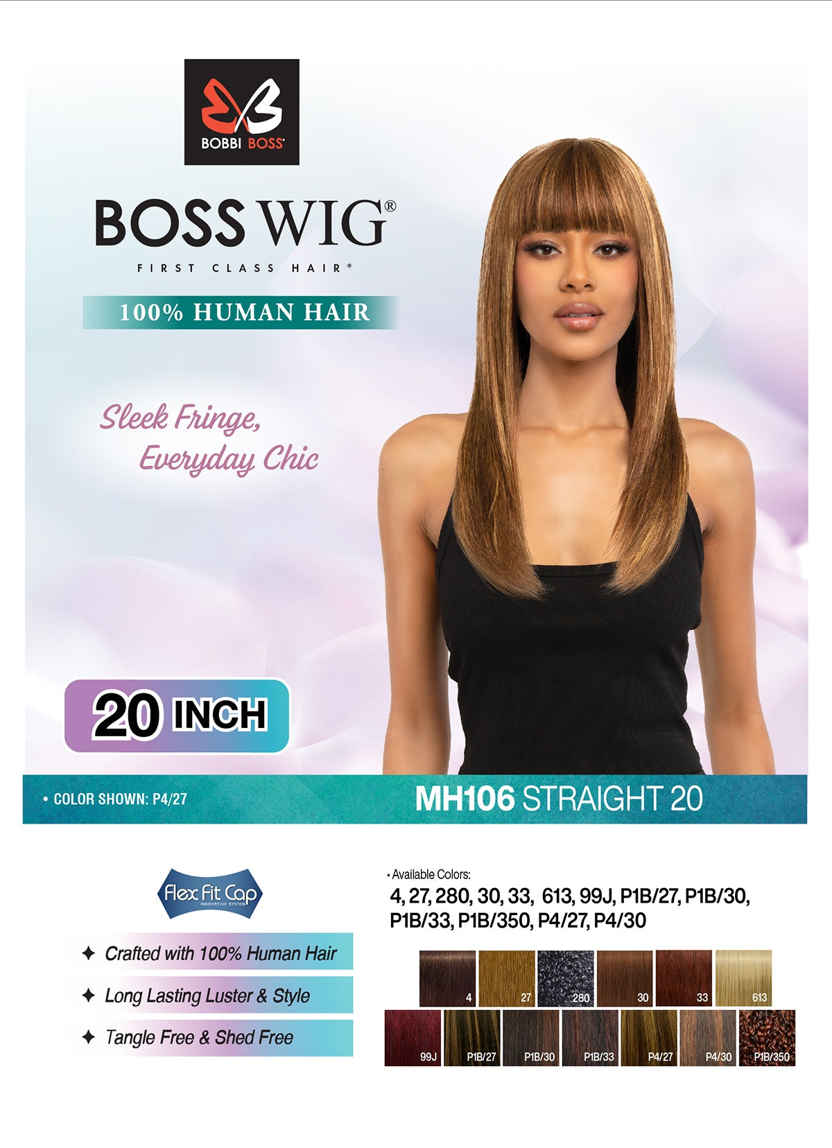MH106 Straight Wig 20"