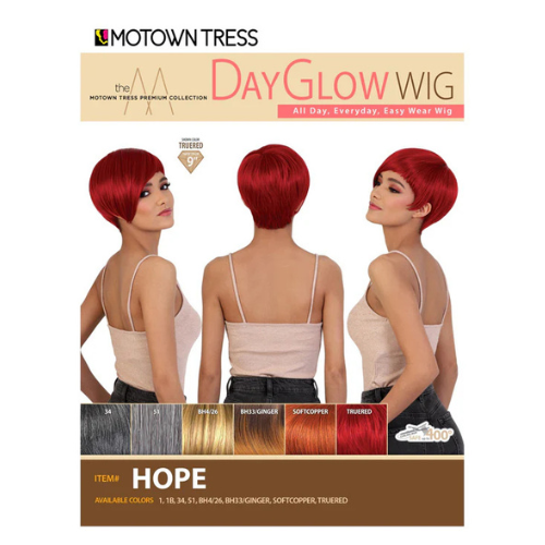 Day Glow Hope Wig