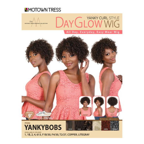 Day Glow YankyBobs Wig