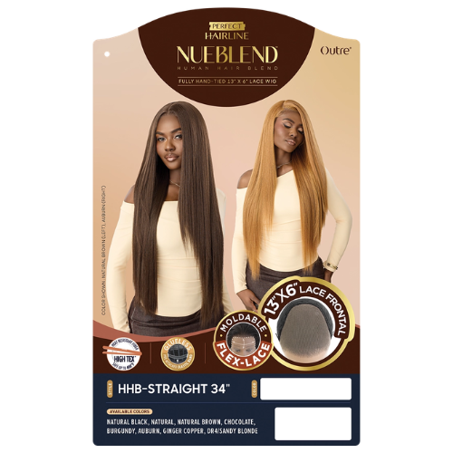 HHB Straight 34" Nueblend Perfect Hairline Wig