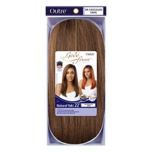 Lace Front Natural Yaki 22" Wig