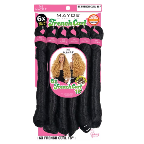 Mayde 6x French Curl 18"