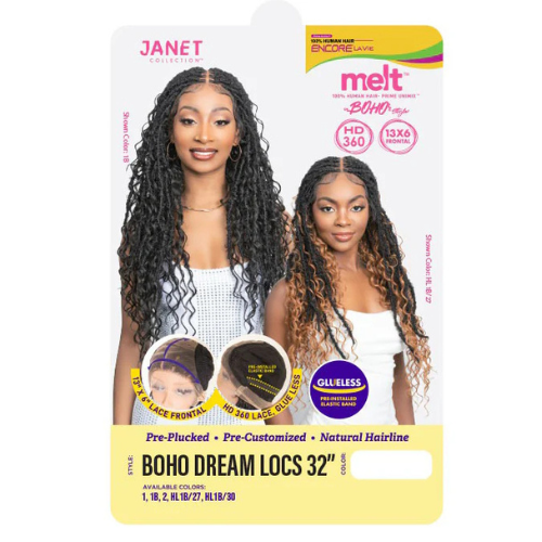 Melt 360 Lace Encore Boho Dream Locs 32"
