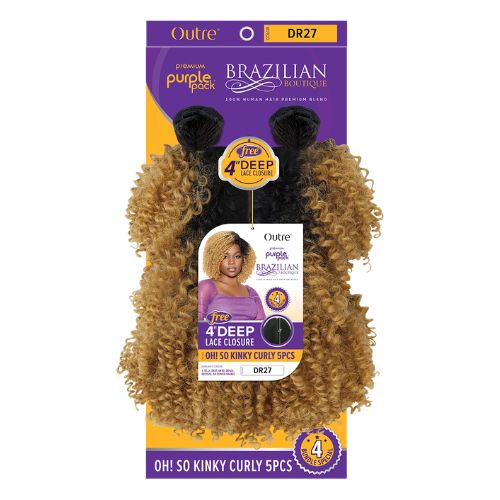 Outre Purple Pack Oh So Kinky Curls 5PCS