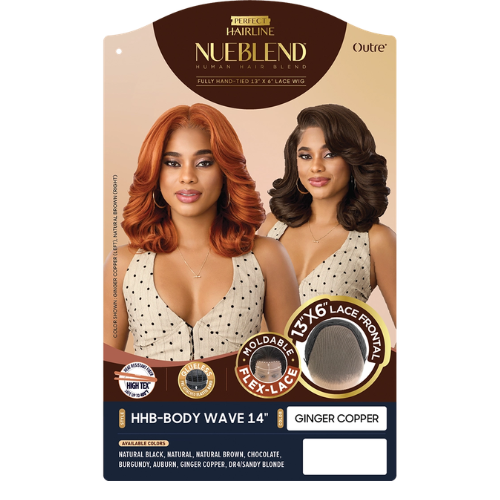 Perfect Hairline Nueblend HHB-Body Wave 14"
