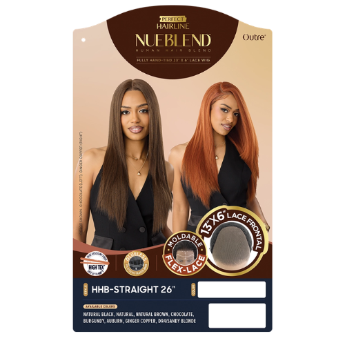 Perfect Hairline Nueblend HHB Straight 26"
