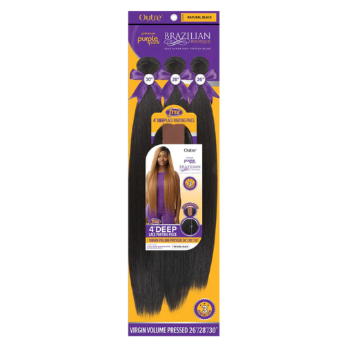 Purple Pack PP Virgin Volume Pressed 26"28"30"