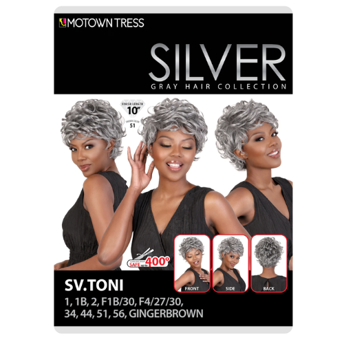 Sv.Toni Silver Wig