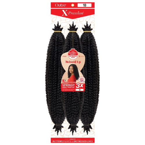 Twisted Up 3x Springy Afro Twist 24