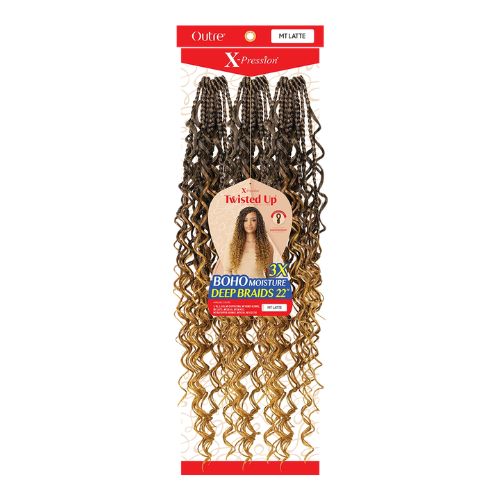 X-Pression Boho Moisture Deep Braid 22"