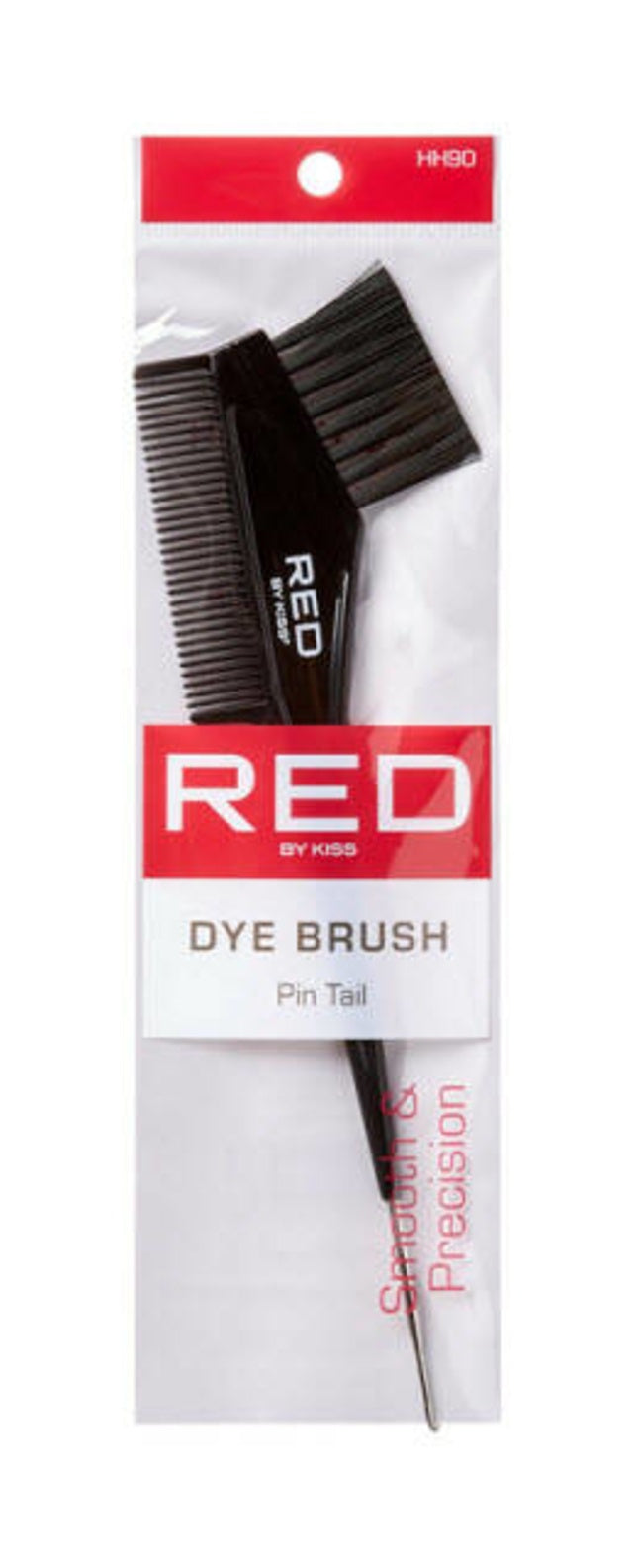 Kiss Red HH90 Dye Brush With Pintail