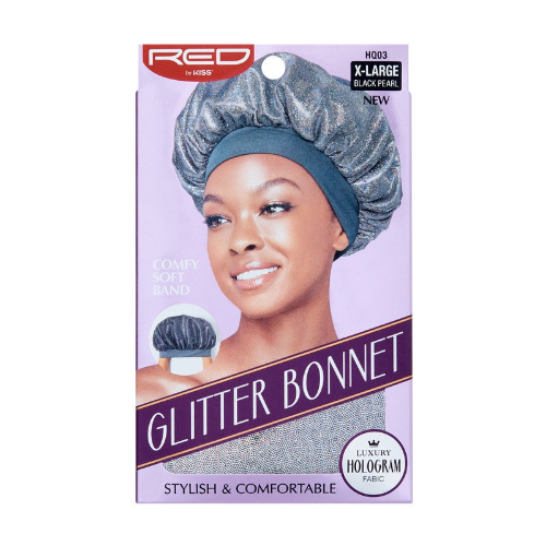 Red HQ03 Glitter Bonnet