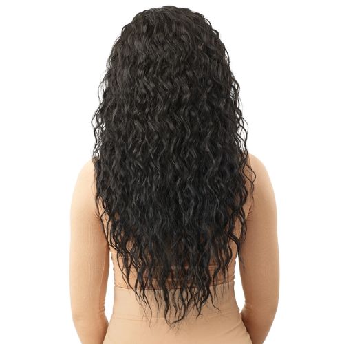 Kayley Quick Weave Synthetic Half Wig By Outre Waba Hair and