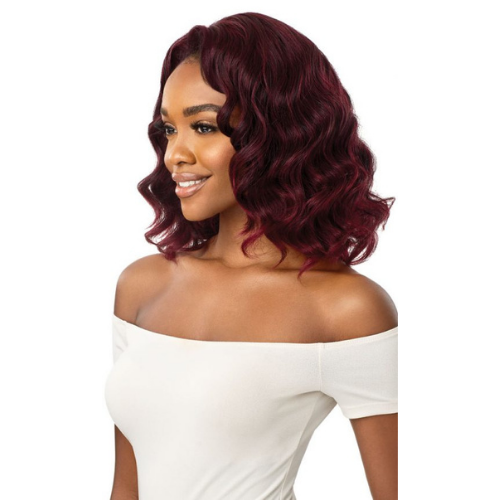 Natina Quick Weave Synthetic Half Wig by Outre Waba Hair and