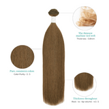 Ethos Silky Straight 100% Cuticle Remi Human Hair By Bohyme