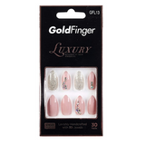 Goldfinger Luxury Decorated Press On Nails - GFL13 - by Kiss