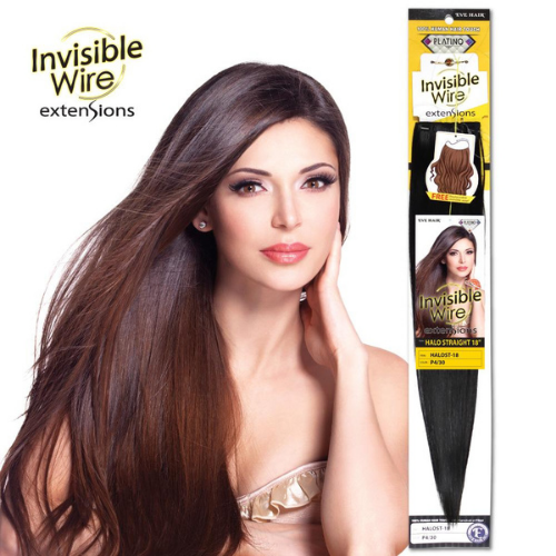 18 Halo Straight Platino Invisible Wire Extensions by Eve Hair – Waba Hair  and Beauty Supply