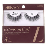 i•Envy - KLEC08 - L Curl Extension Curl Invisible Band Lashes By Kiss