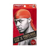 Bow Wow X Power Wave Velvet Luxe Durag - Red Premium by Kiss