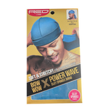 Bow Wow X Power Wave Silky Spandex Durag (Blue) - Red by Kiss