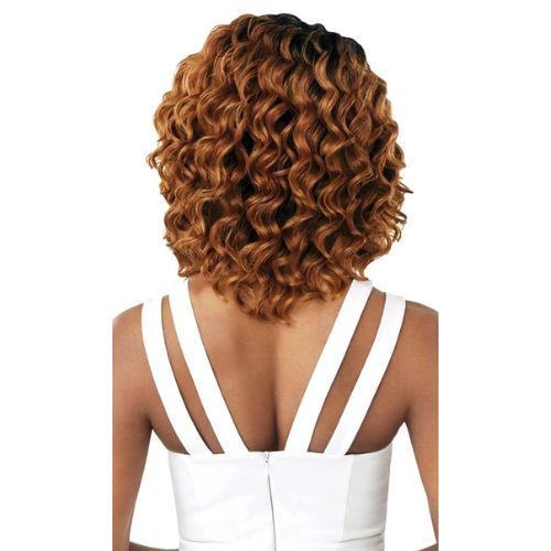 Outre Premium Purple Pack 100% Human Hair Premium Blend Salon Set Curls Straw Set 3pcs (DR30)