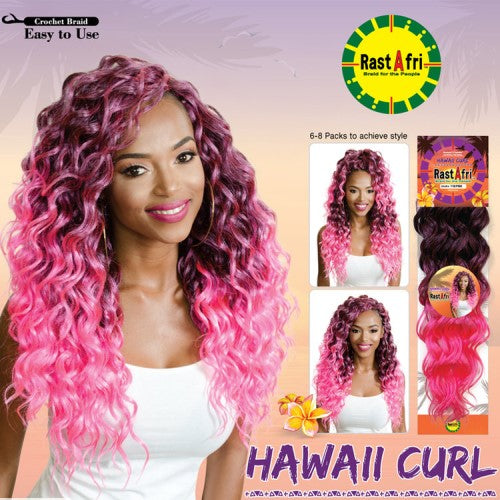 Hawaii Curl Kanekalon and Toyokalon Crochet Braid Hair by RastAfri – Waba  Hair and Beauty Supply