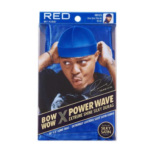 Red by Kiss Bow Wow X Power Wave Checker Silky Durag for Men Waves Silky  Doo Rag (Purple)