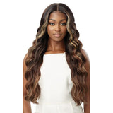 Larissa Sleek Lay Part Synthetic Lace Front Wig by Outre