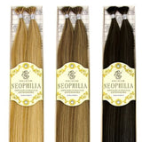 Neophilia Straight 100% Remy Human Hair I-Tip Extensions By Hair Couture (50 Pieces Per Pack)