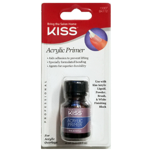 Professional Nail Acrylic Primer - BK112 - by Kiss – Waba Hair and Beauty  Supply