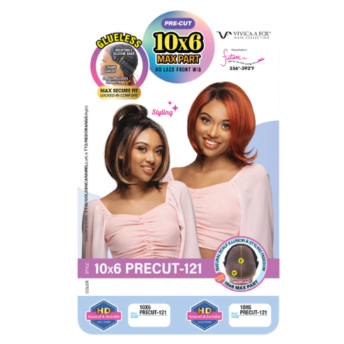 10x6 Precut-121 Lace Front Wig