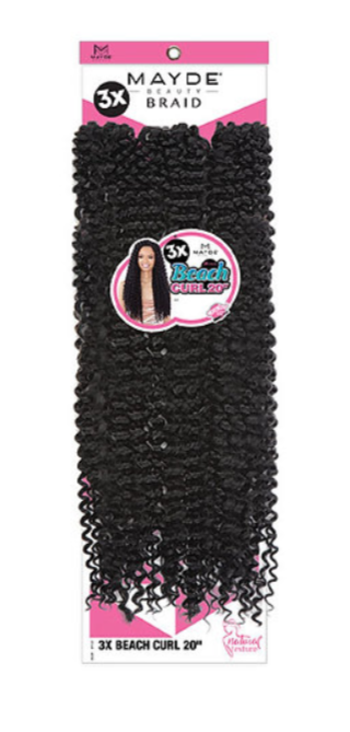 Mayde 3x Beach Curl 20''