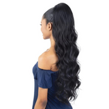 Loose Deep 28" Organique Synthetic Drawstring Ponytail By Shake-N-Go