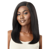 Natural Yaki 18" Synthetic Lace Front Wig by Outre