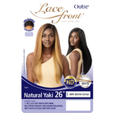 Natural Yaki 26" Synthetic Lace Front Wig By Outre