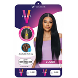 V-Juno 100% Human Hair Blend Synthetic Full Wig by Vivica A. Fox