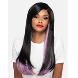 PAB-FIO Peek-A-Boo Synthetic Invisible Side Part Wig by Vivica A. Fox