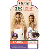 Roshan 100% Human Hair Blend 360 Lace 13x6 Lace Front Wig by Outre