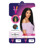 V-Ring 100% Human Hair Blend V-Part Synthetic Full Wig by Vivica A. Fox