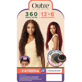 Kayreena 100% Human Hair Blend 360 Lace 13x6 Lace Front Wig by Outre