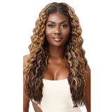 Andreina 100% Human Hair Blend 360 Lace 13x6 Lace Front Wig by Outre