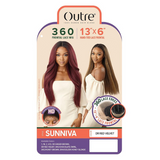 Sunniva 100% Human Hair Blend 360 Lace 13x6 Lace Front Wig by Outre