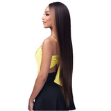 UGBL002 Monifa Human Hair Blend Lace Front Wig by Laude & Co.