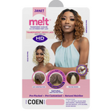 Coen Melt Extended Part Synthetic HD Lace Front Wig by Janet Collection