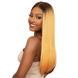 Apia Melt Glueless Human Hair Blend 360 HD 13x6 Frontal Lace Wig by Janet Collection