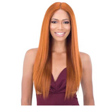 Light Yaki Straight 24" Organique Synthetic Lace Front Wig by Shake-N-Go