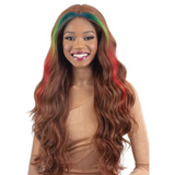 Fantasia Legacy Human Hair Blend HD Lace Front Wig by Shake-N-Go