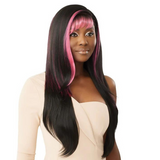 Daniella Sleek Lay Glueless Synthetic Lace Front Wig by Outre